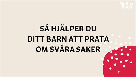 Saker att prata om 